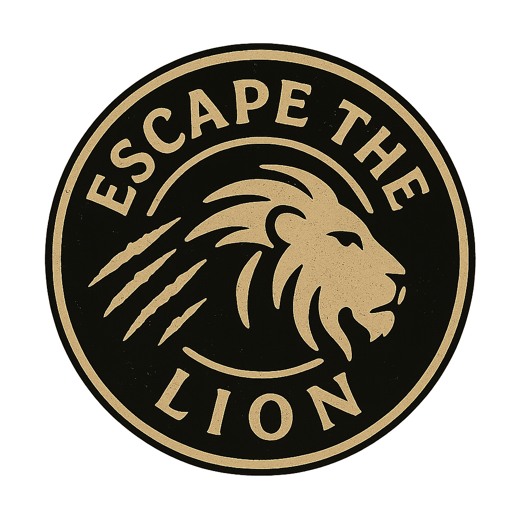 Escape The Lion badge